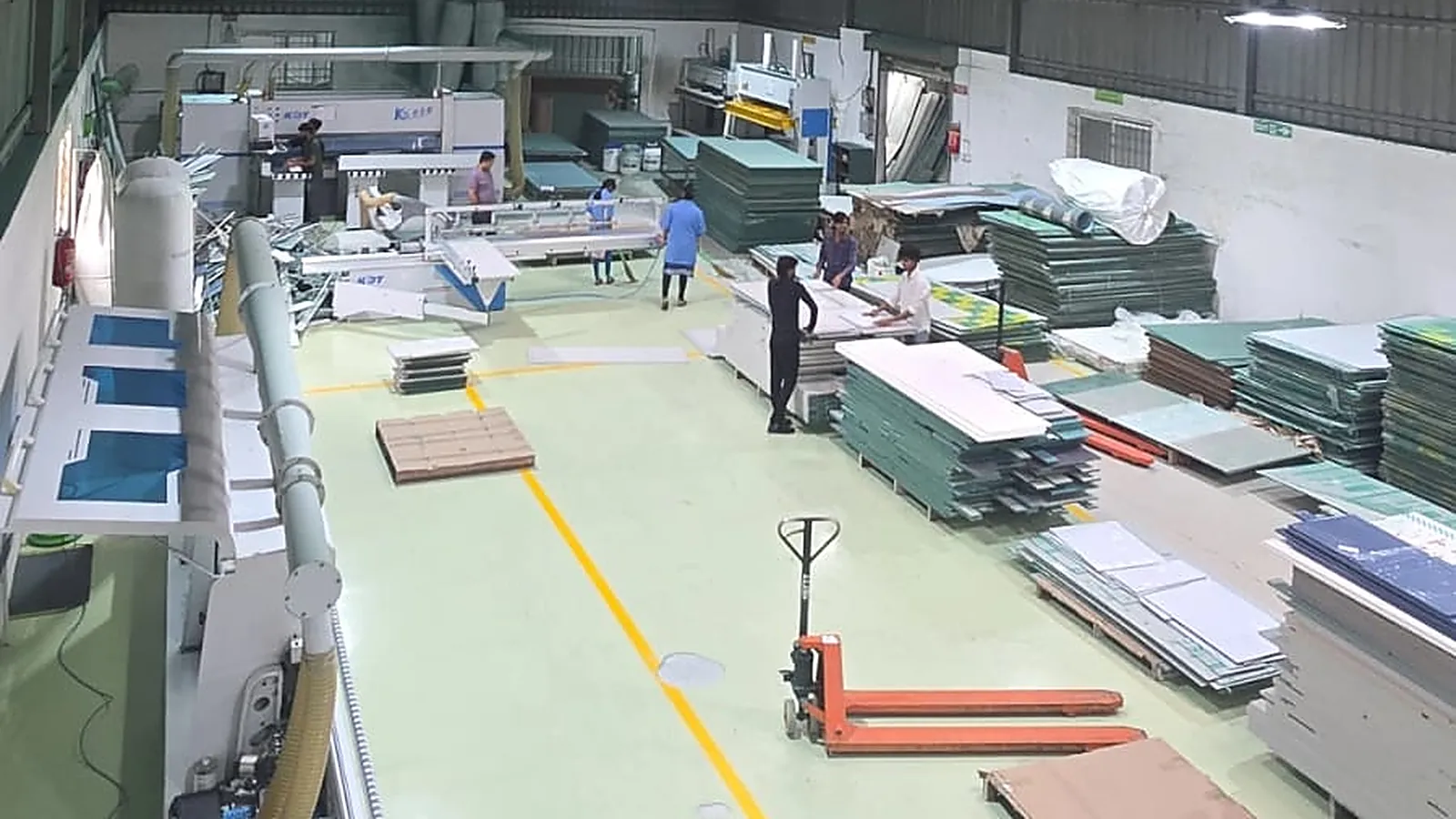 In-house manufacturing — Stone & Space manufacturing facility